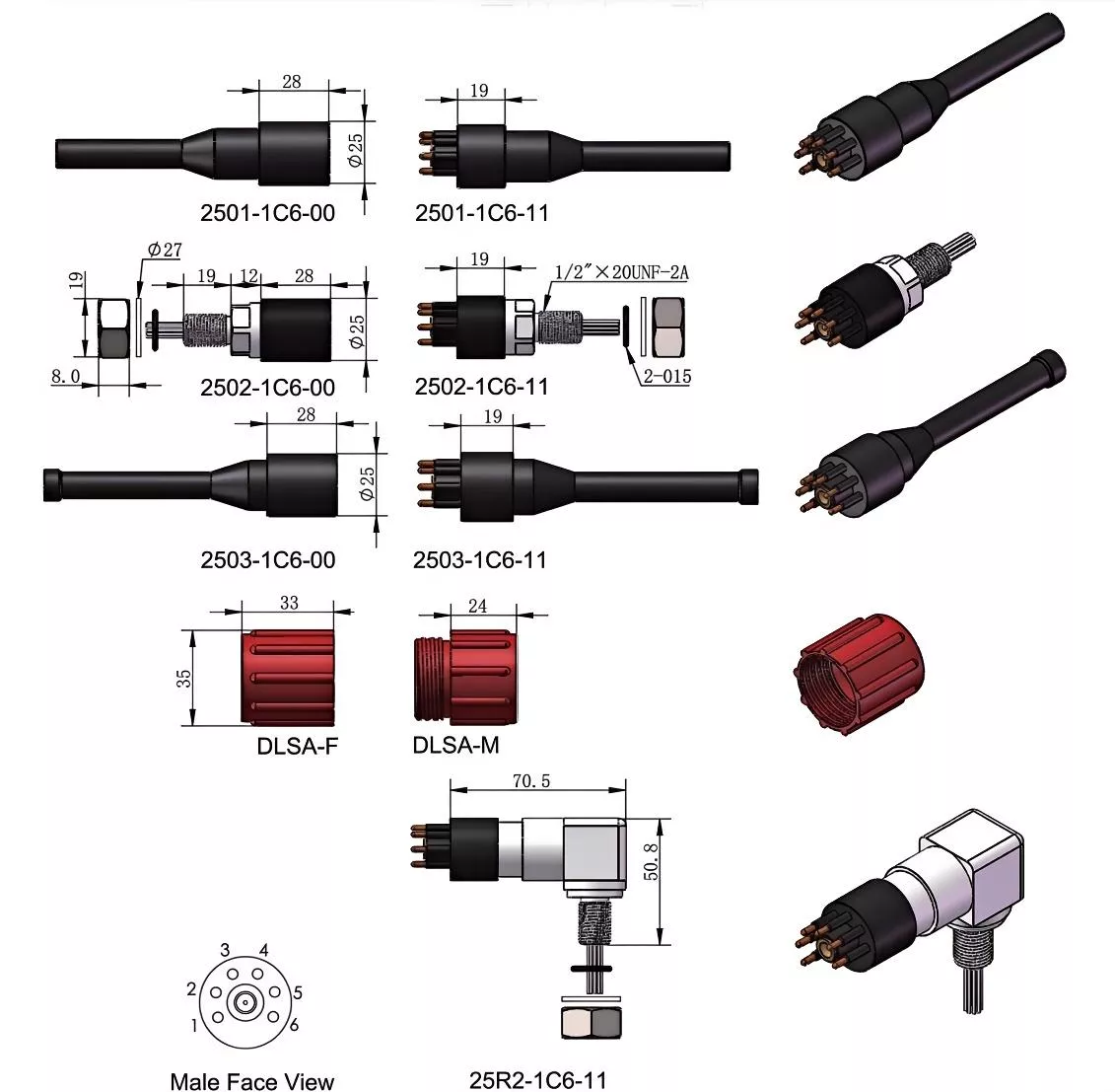 1 coaxial 6 electric type A
