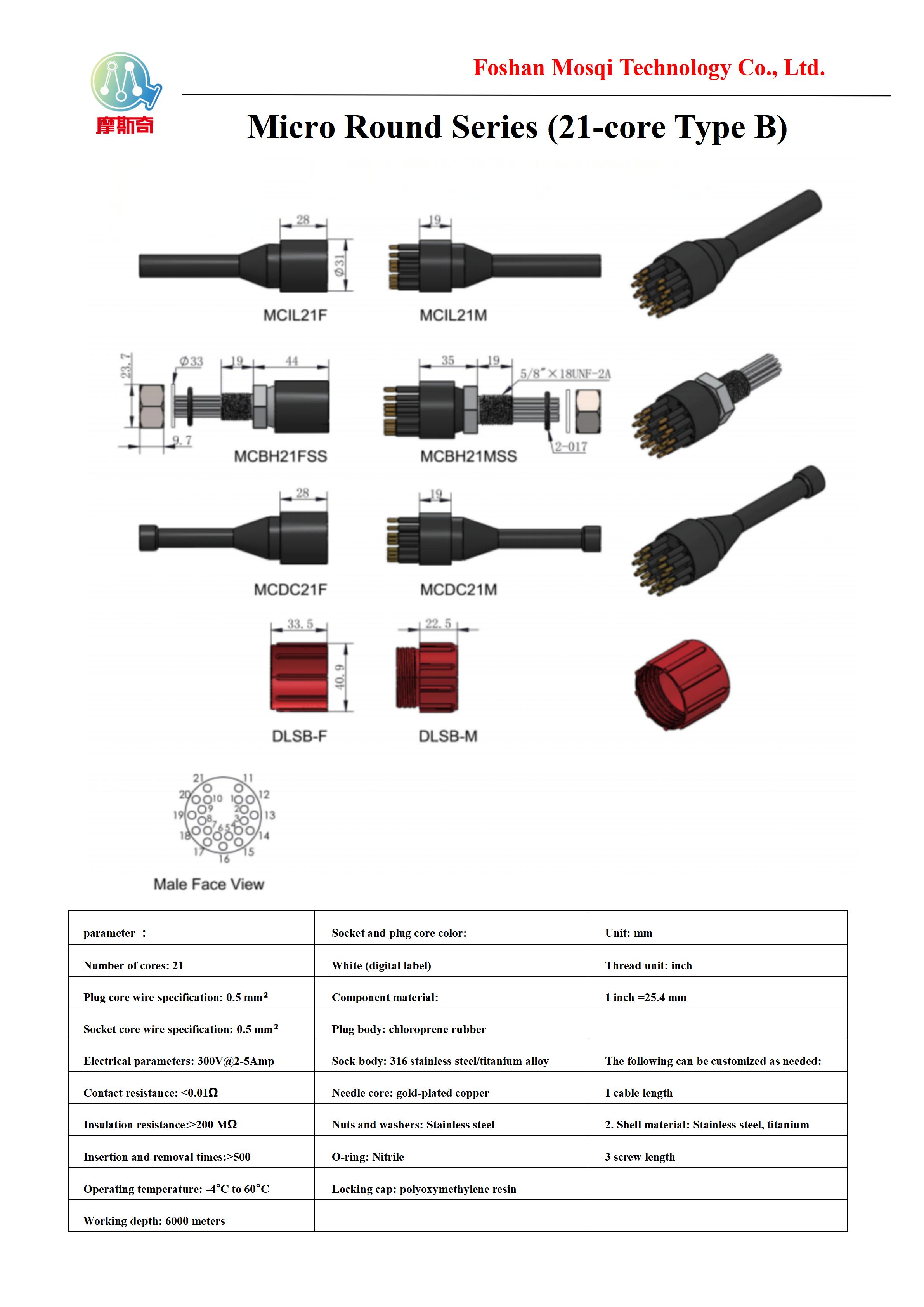 微小圆行系列（21芯B型）（Micro Round Series (21-core Type B)）_01