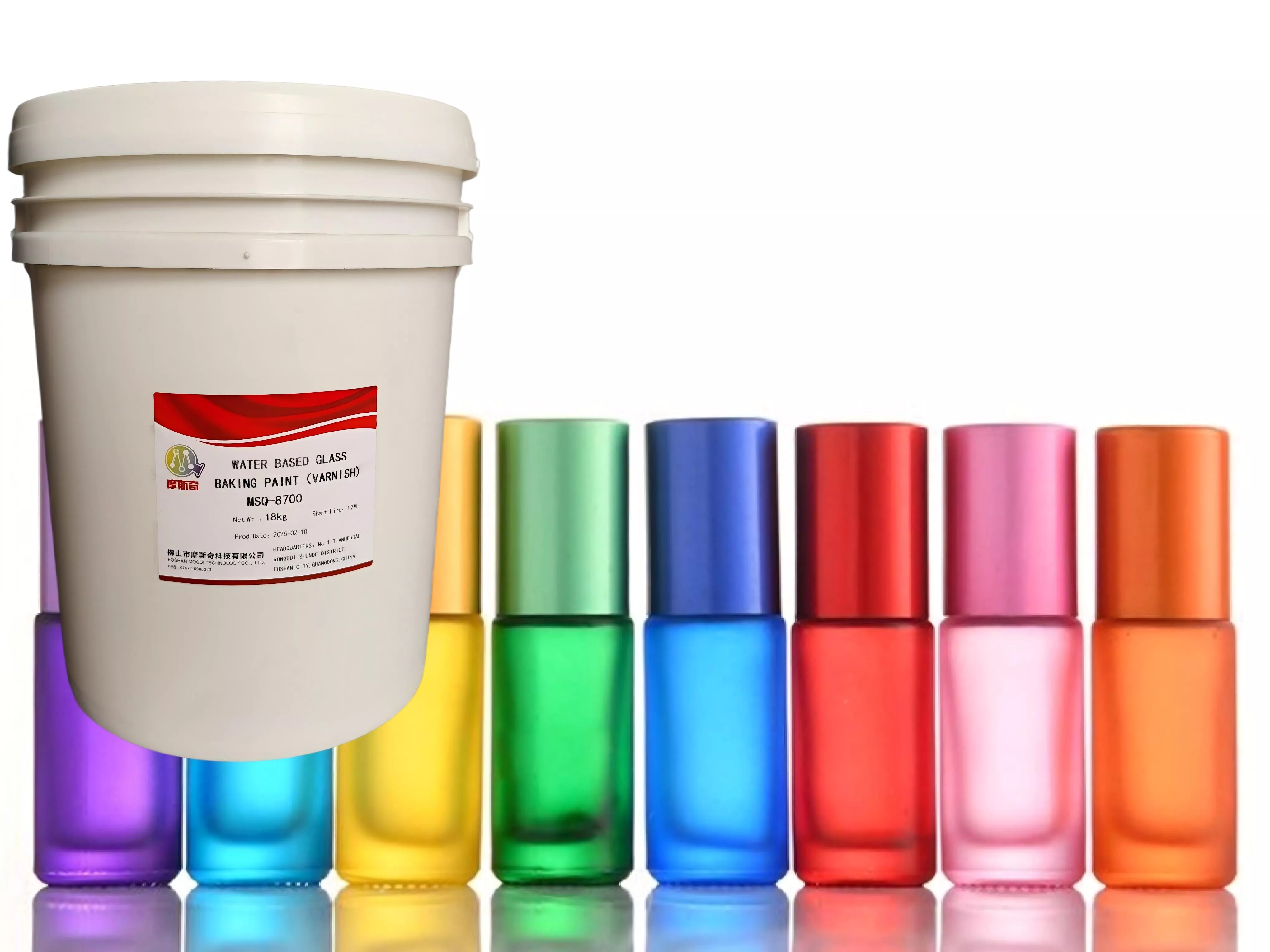 Water-based glass paint